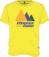 Saftety Yellow JCC Fitness T-shirt